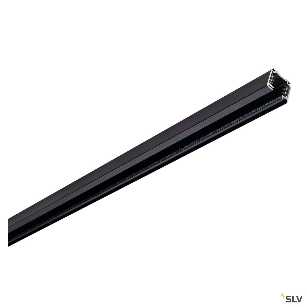 Slv EUTRAC® 3~ Aufbauschiene 3m schwarz Pic_3