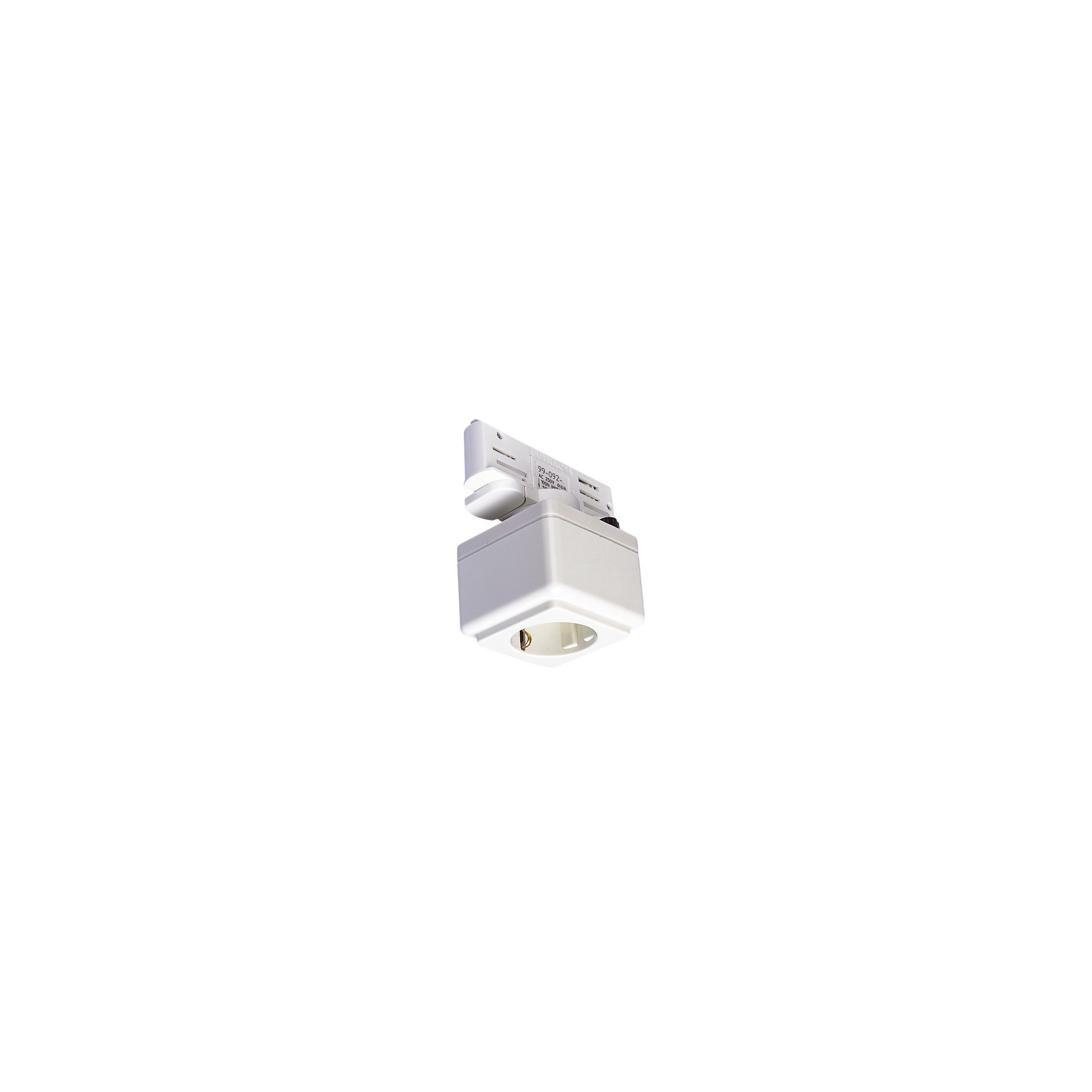Slv EUTRAC® Steckdose RAL9016 Pic_1