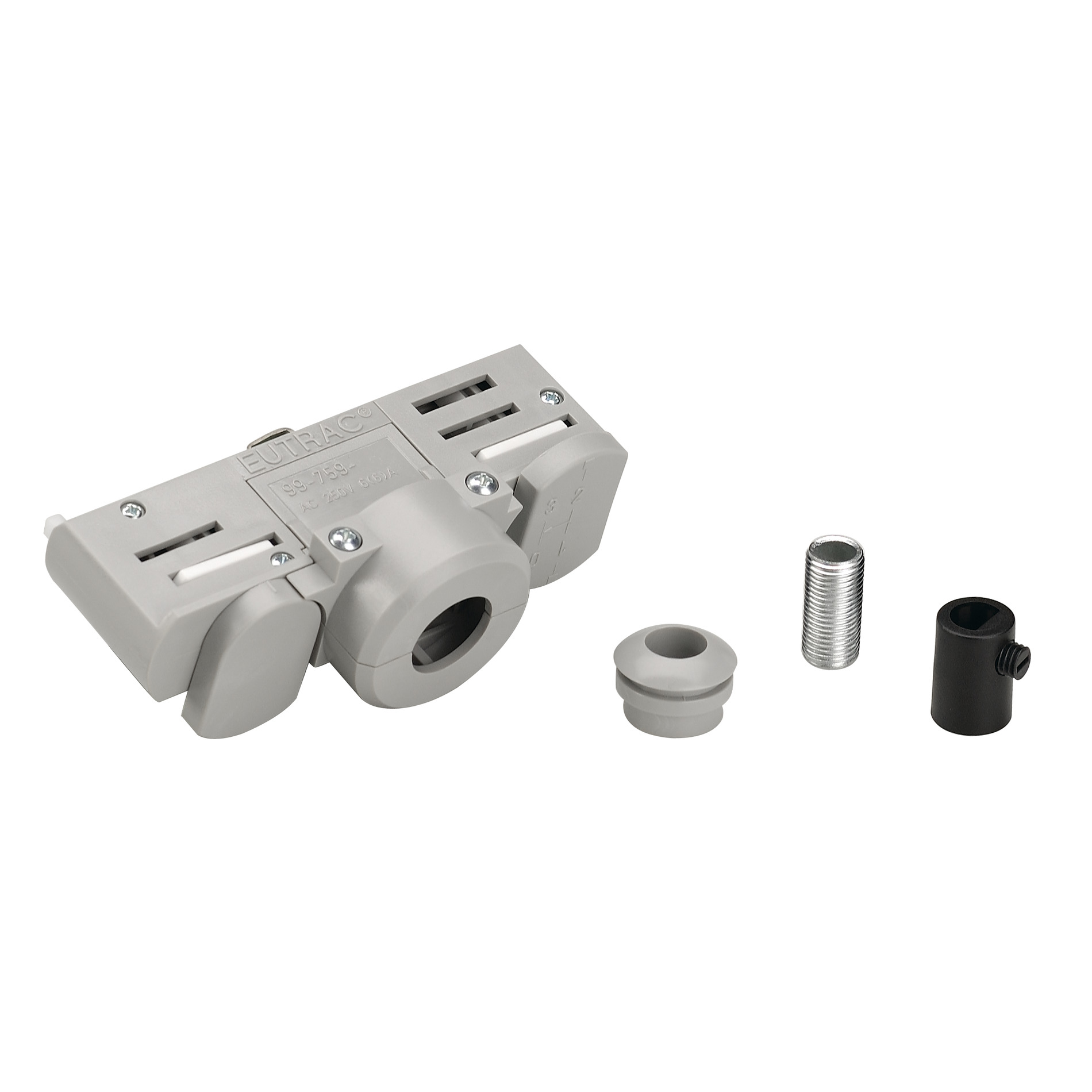 Slv EUTRAC® 3~ Adapter grau Pic_1