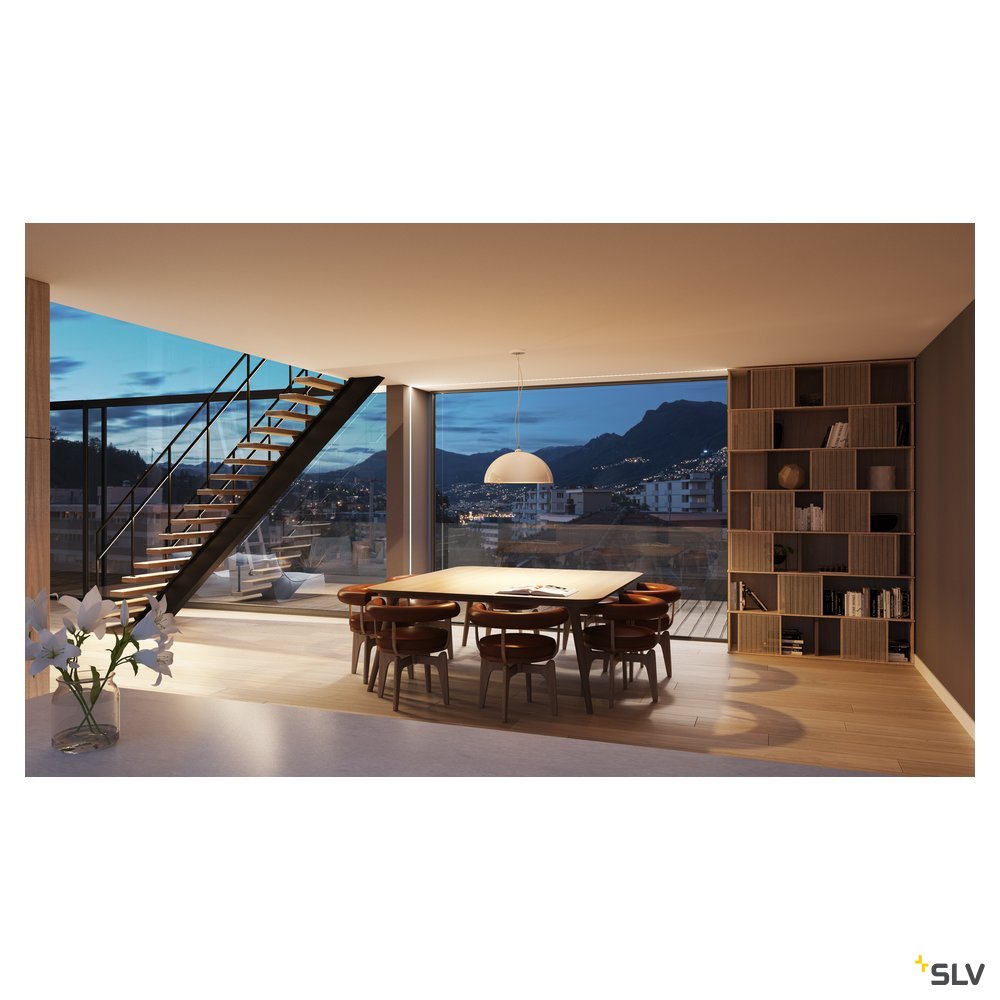 Slv GRAZIA 20 Abdeckung flach 3m gefrostet Pic_1