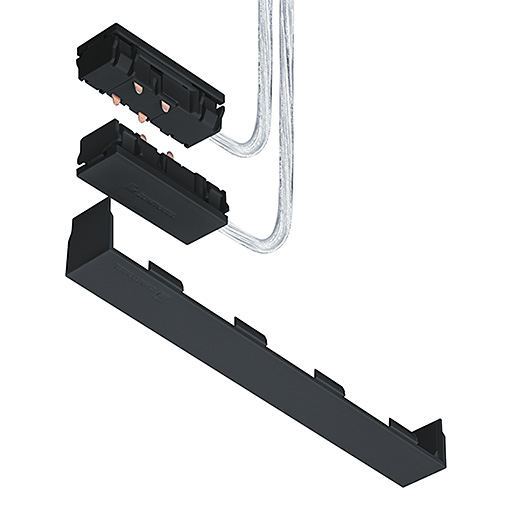 Zumtobel SUP2 TRACK H ELEC-FEED CON 48V BK Pic_1