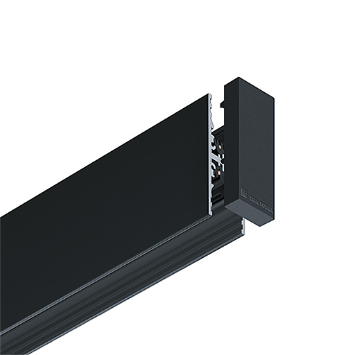 Zumtobel SUP2 TRACK H END PLATE ELECTR CON BK Pic_1