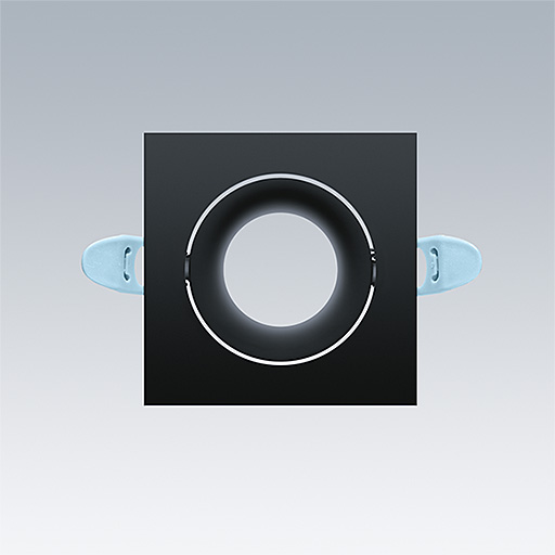 Zumtobel LILY TRIM SQUARE ADJUST BLK Pic_2