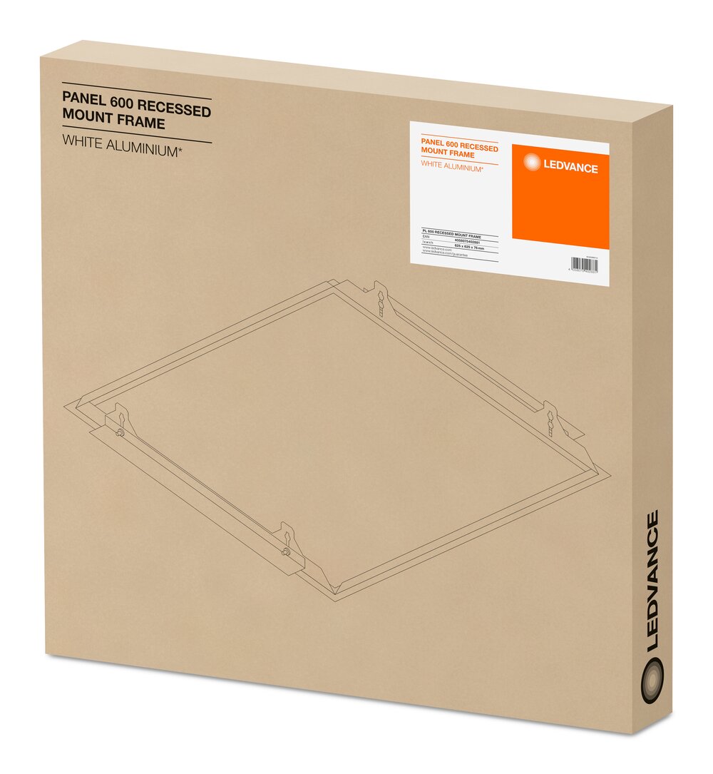 Ledvance PANEL 600 RECESSED MOUNT FRAME Pic_1
