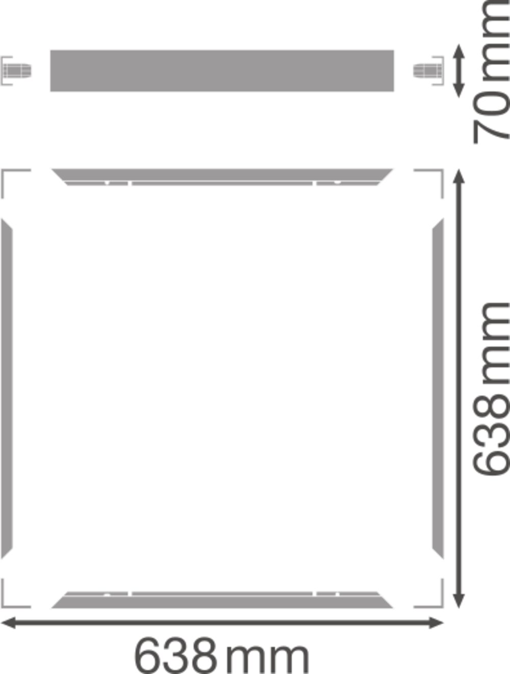 Ledvance PANEL 625 SURFACE MOUNT KIT H70 VAL Pic_3
