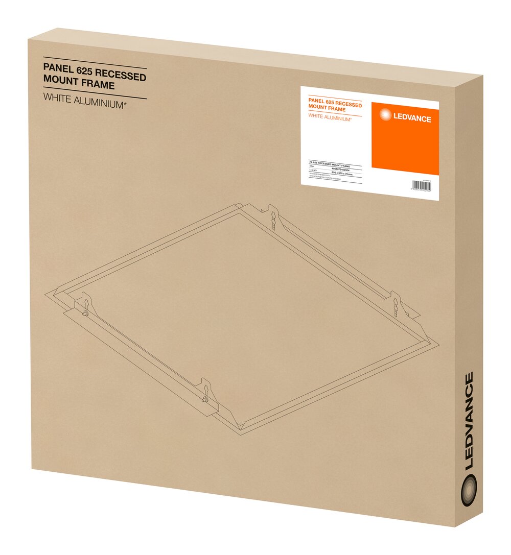 Ledvance PANEL 625 RECESSED MOUNT FRAME Pic_1