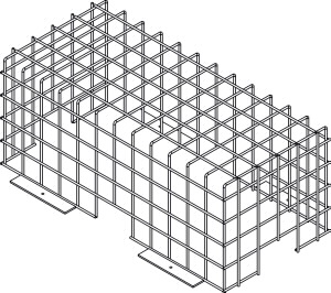 Cooper Safety BeamTech Small/BeamLiteII Grid(53x30x22) Pic_1