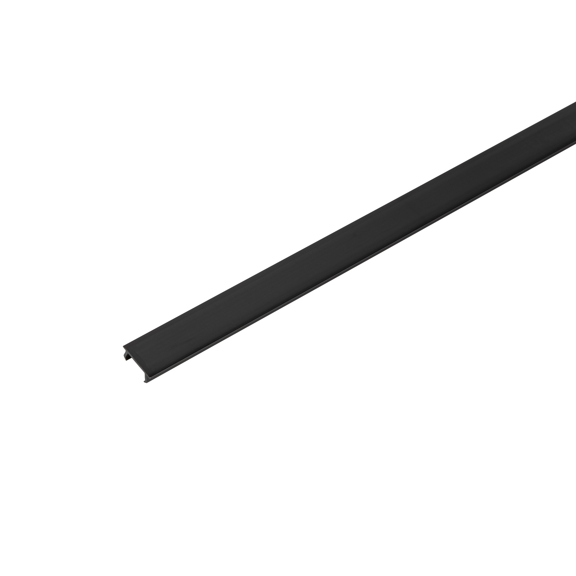 Slv 1~ Abdeckung Schiene 2x2m schwarz Pic_1