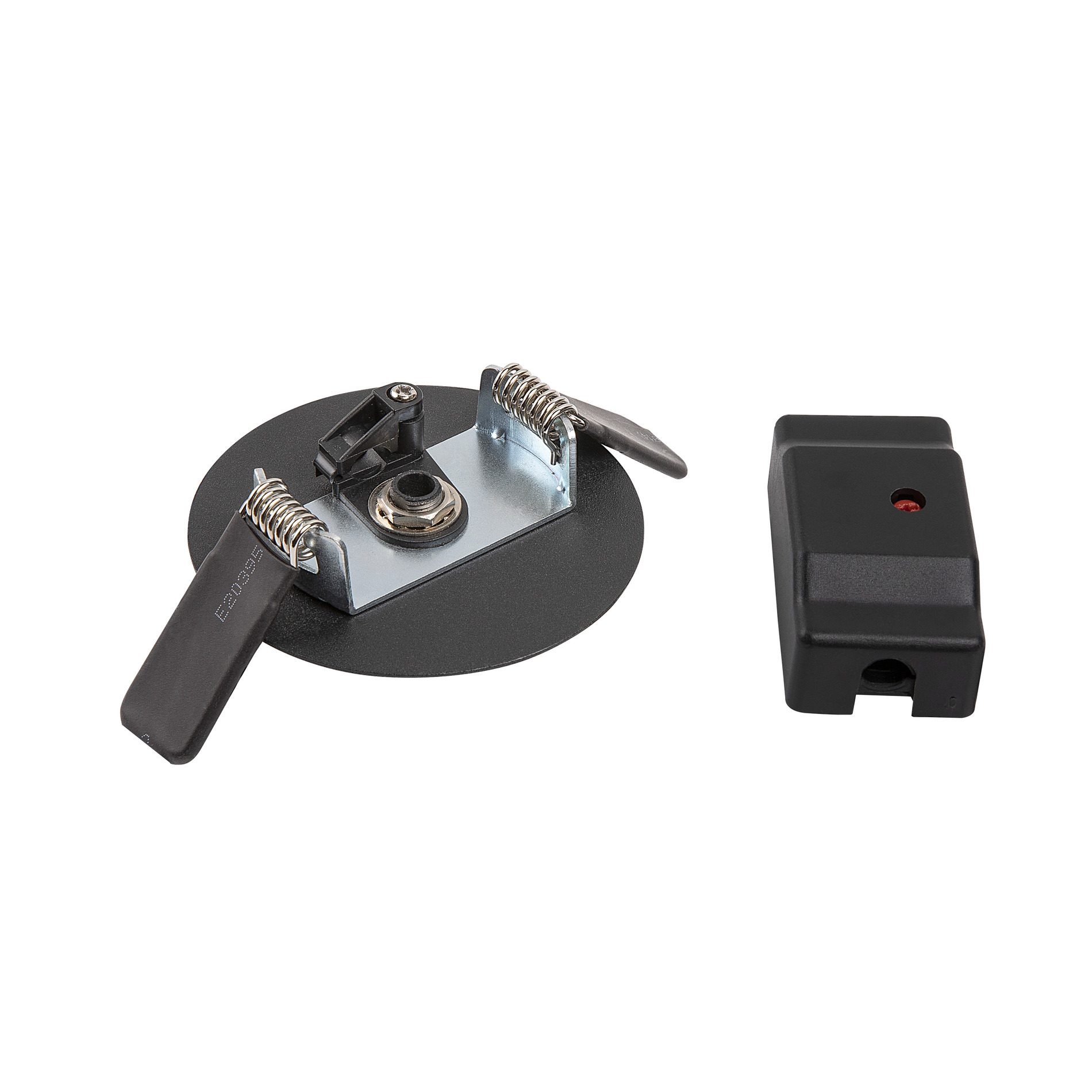 Slv FITU Deckenrosette Einbau schwarz Pic_1