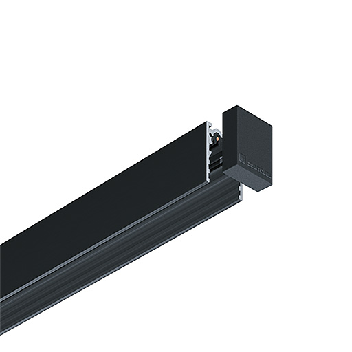 Zumtobel SUP2 TRACK U END PLATE ELECTR CON BK Pic_1