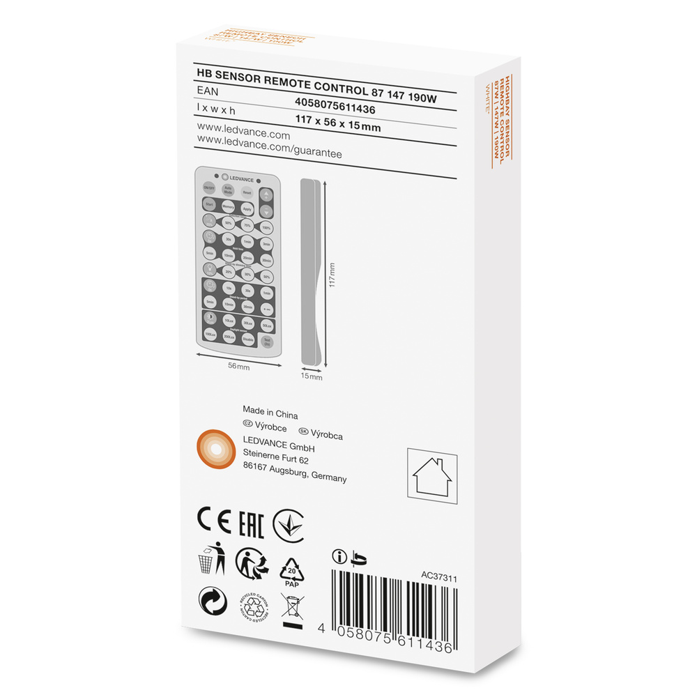 Ledvance HB SENSOR REMOTE CONTROL 87 147 190W Pic_2