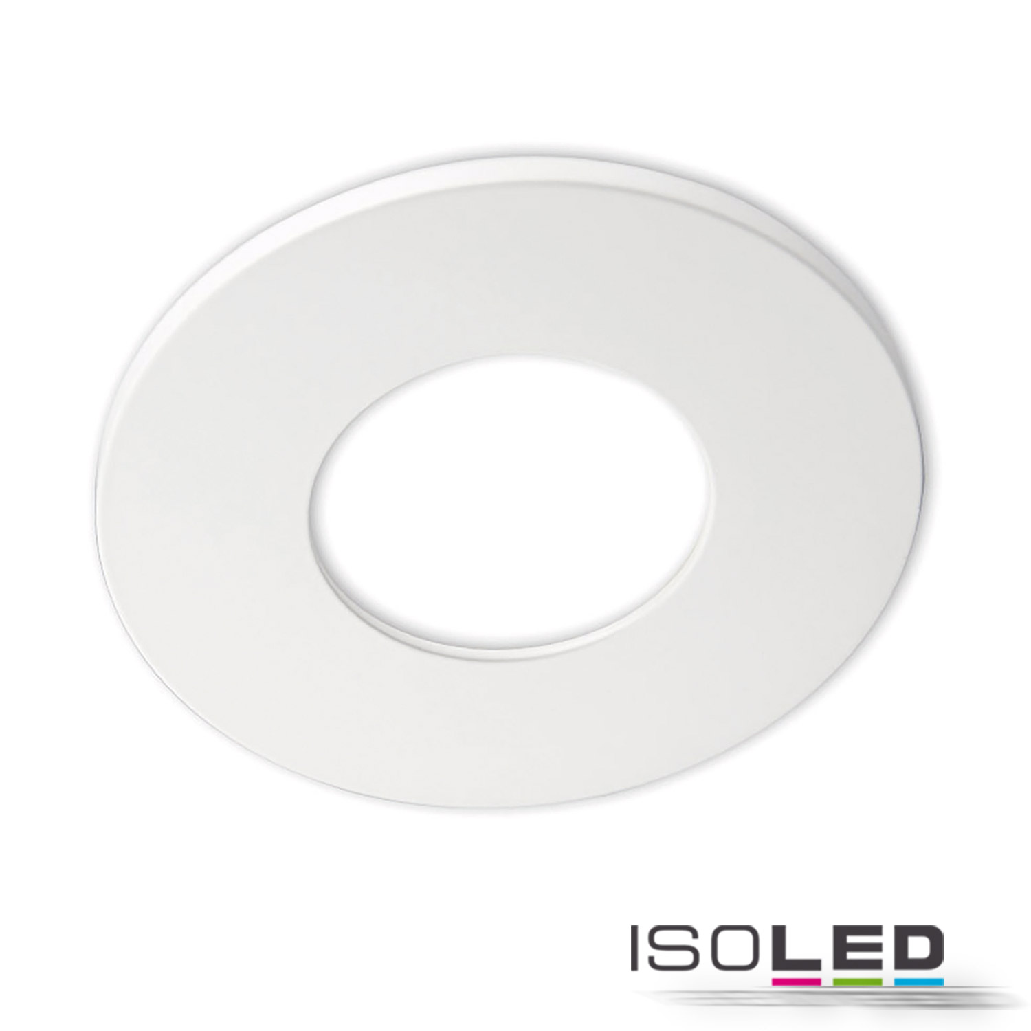 ISOLED Cover Aluminium rund weiß matt Pic_1