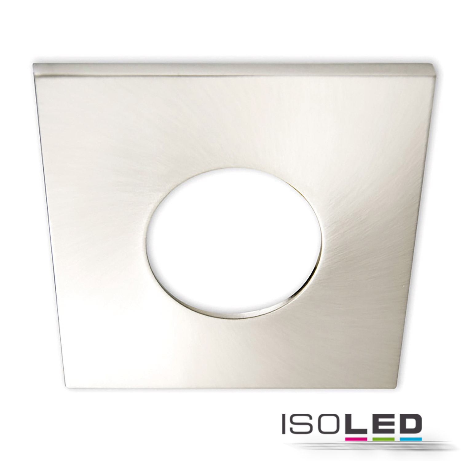 ISOLED Cover Aluminium eckig nickel gebürstet Pic_1