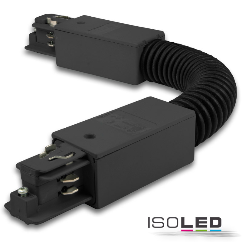 ISOLED 3-Phasen Classic Flex-Verbinder, schwarz Pic_1