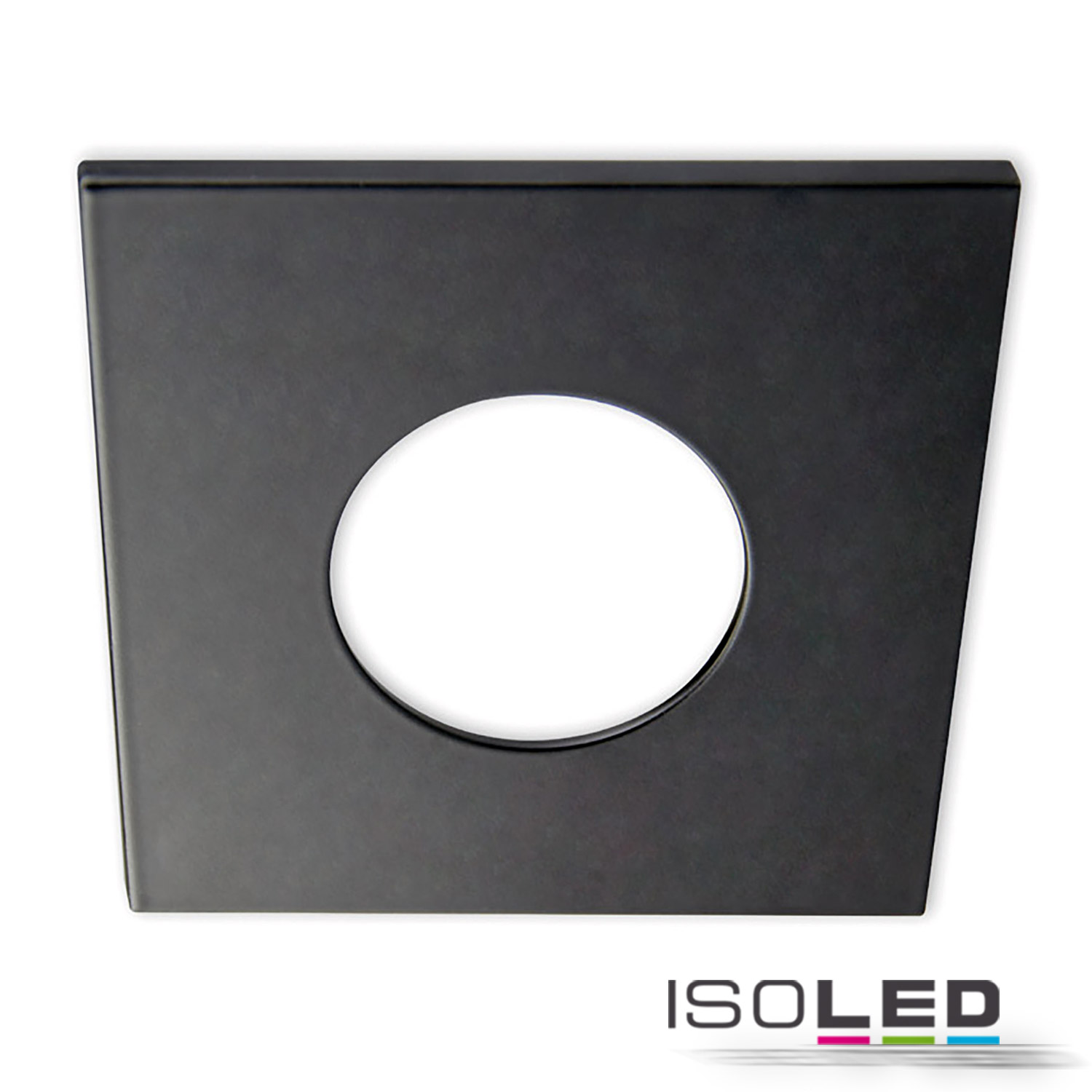 ISOLED Cover Aluminium eckig schwarz matt Pic_1