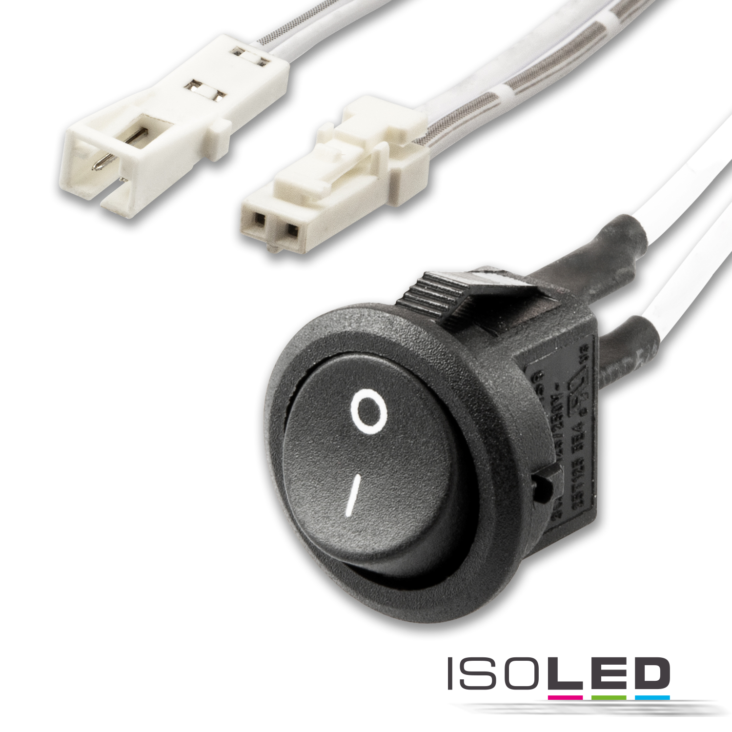 ISOLED MiniAMP Einbauschalter Ein/Aus Pic_1