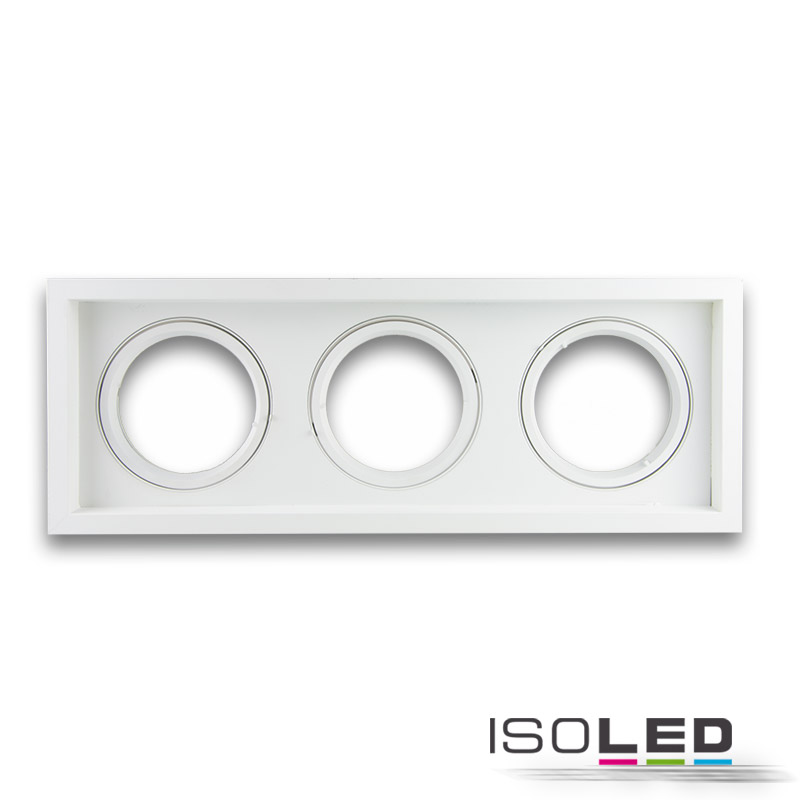 FIAI Handels GmbH Einbaurahmen AR111, eckig, 3 fach Pic_1