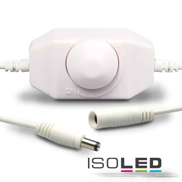 ISOLED LED Dreh-Controller (Dimmer) weiß Pic_1