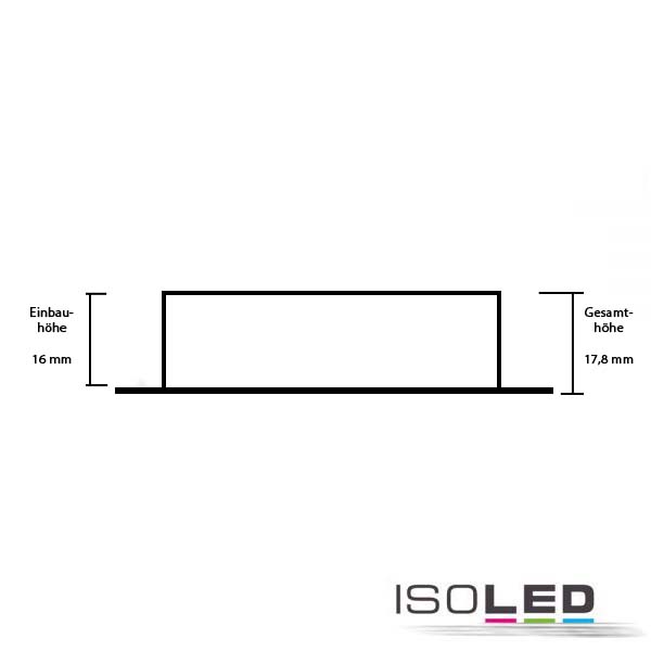 ISOLED Cover Aluminium rund schwarz Pic_2