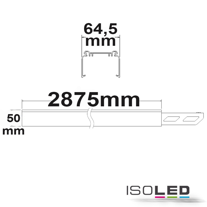 ISOLED FastFix LED Linearsystem Balkenaufnahme Pic_1