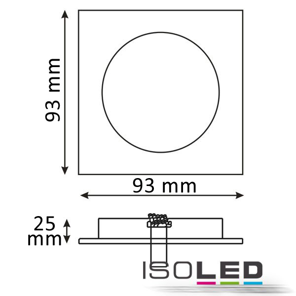 ISOLED Einbaurahmen BRUSH Pic_2
