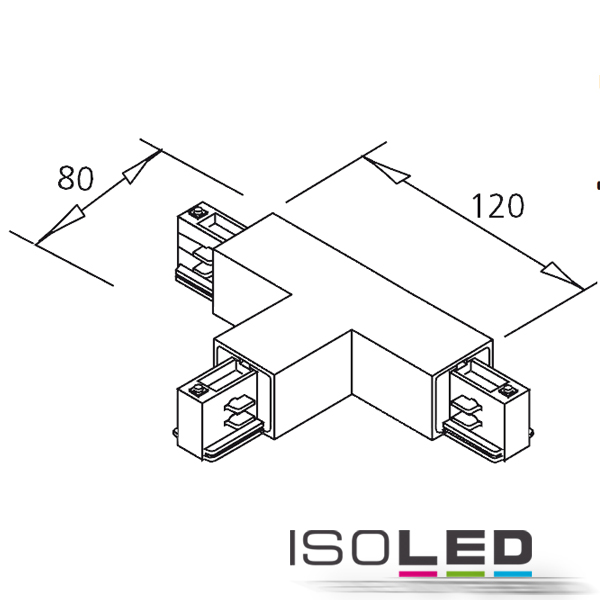 ISOLED 3-Phasen Classic T-Verbinder Pic_1