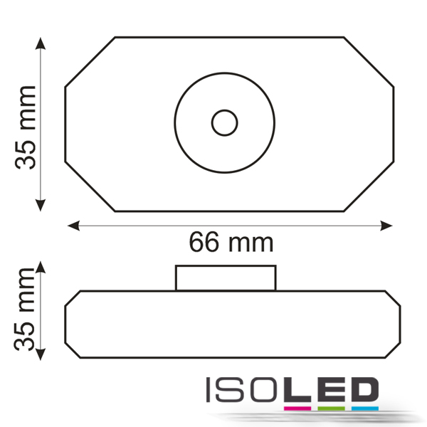 ISOLED LED Dreh-Controller (Dimmer) schwarz Pic_1