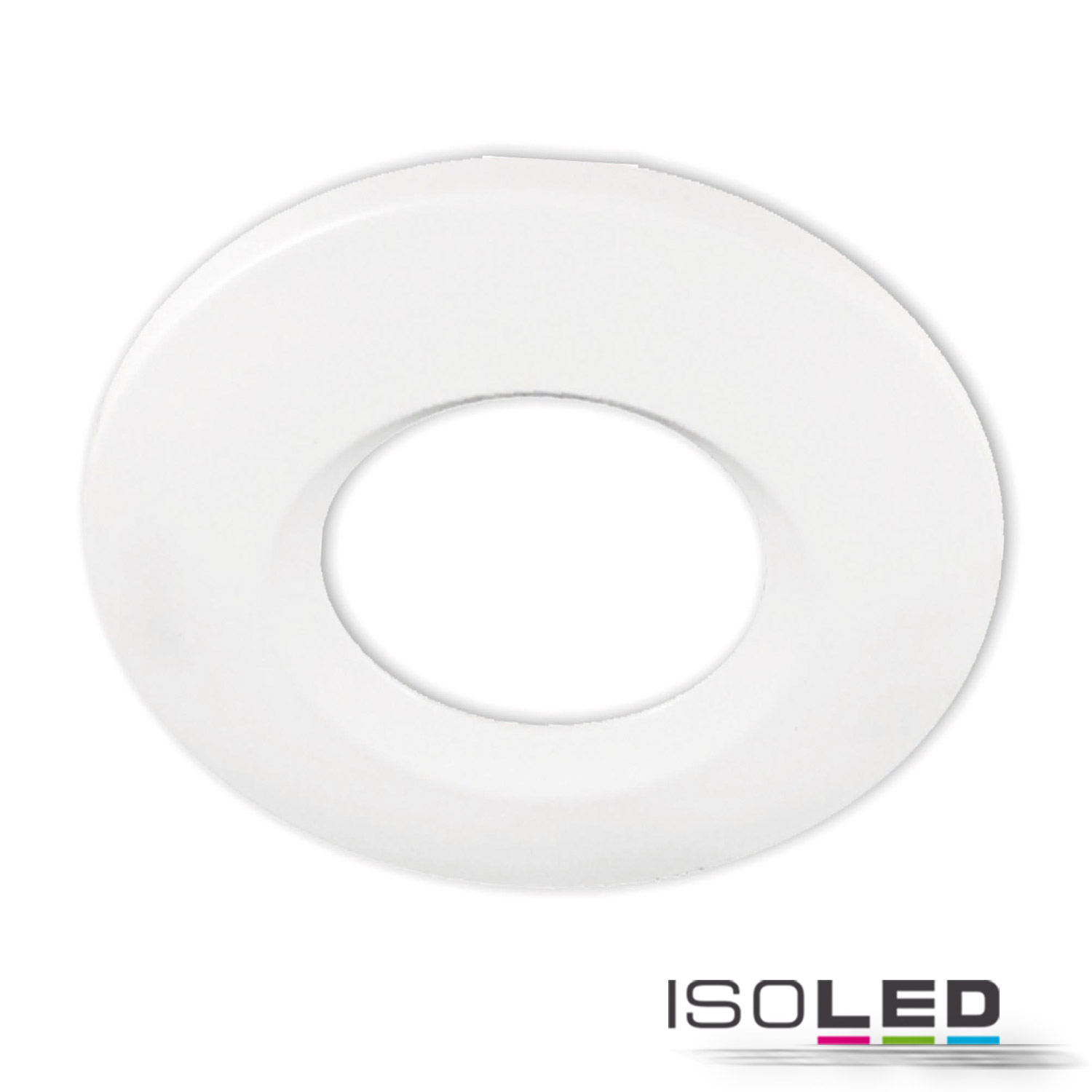 ISOLED Cover Aluminium rund/Kante weiß Pic_1