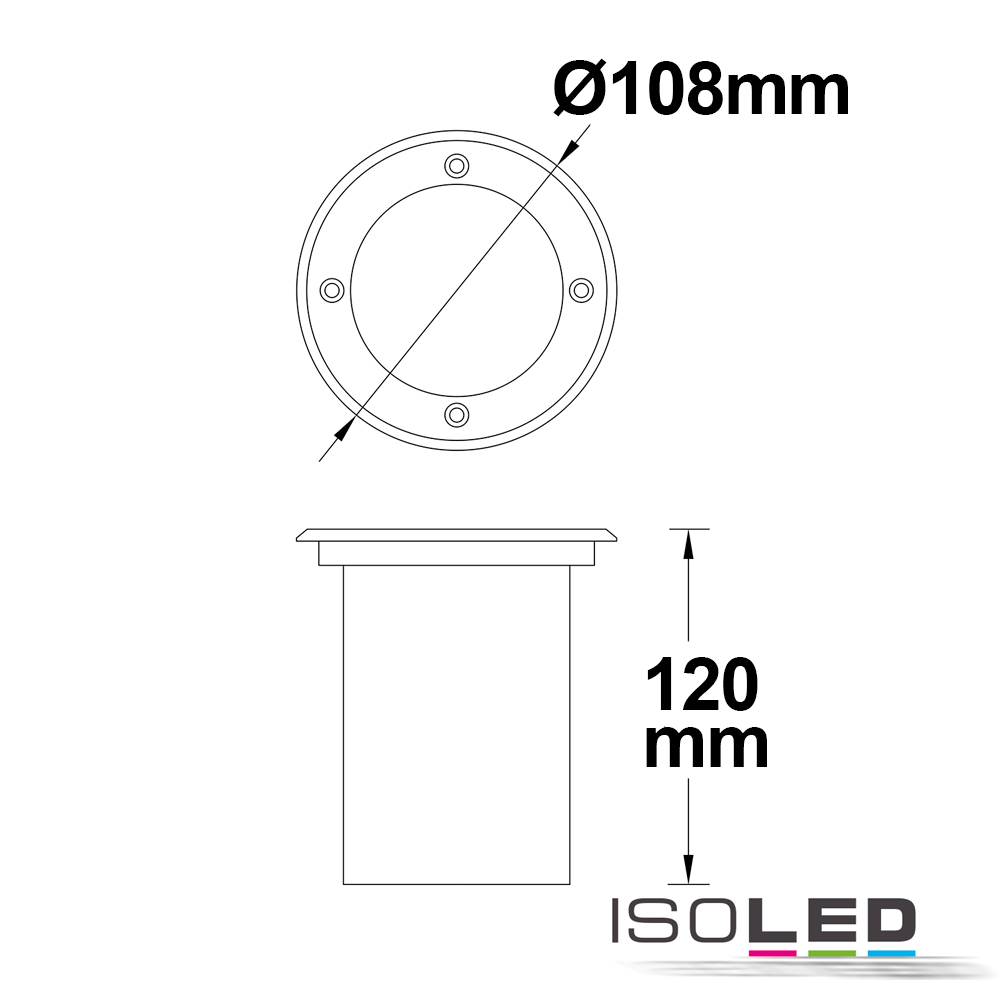 FIAI Handels GmbH Bodeneinbaustrahler für GU10 Pic_2