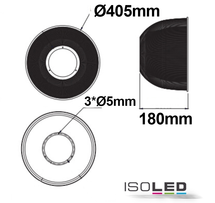 ISOLED PC-Reflektor Pic_1