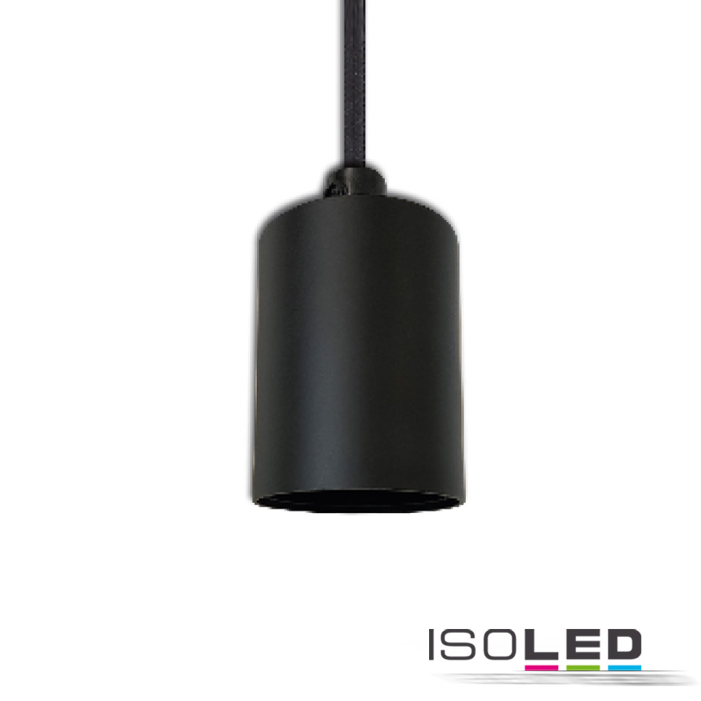 ISOLED E27 Fassung schwarz Pic_1