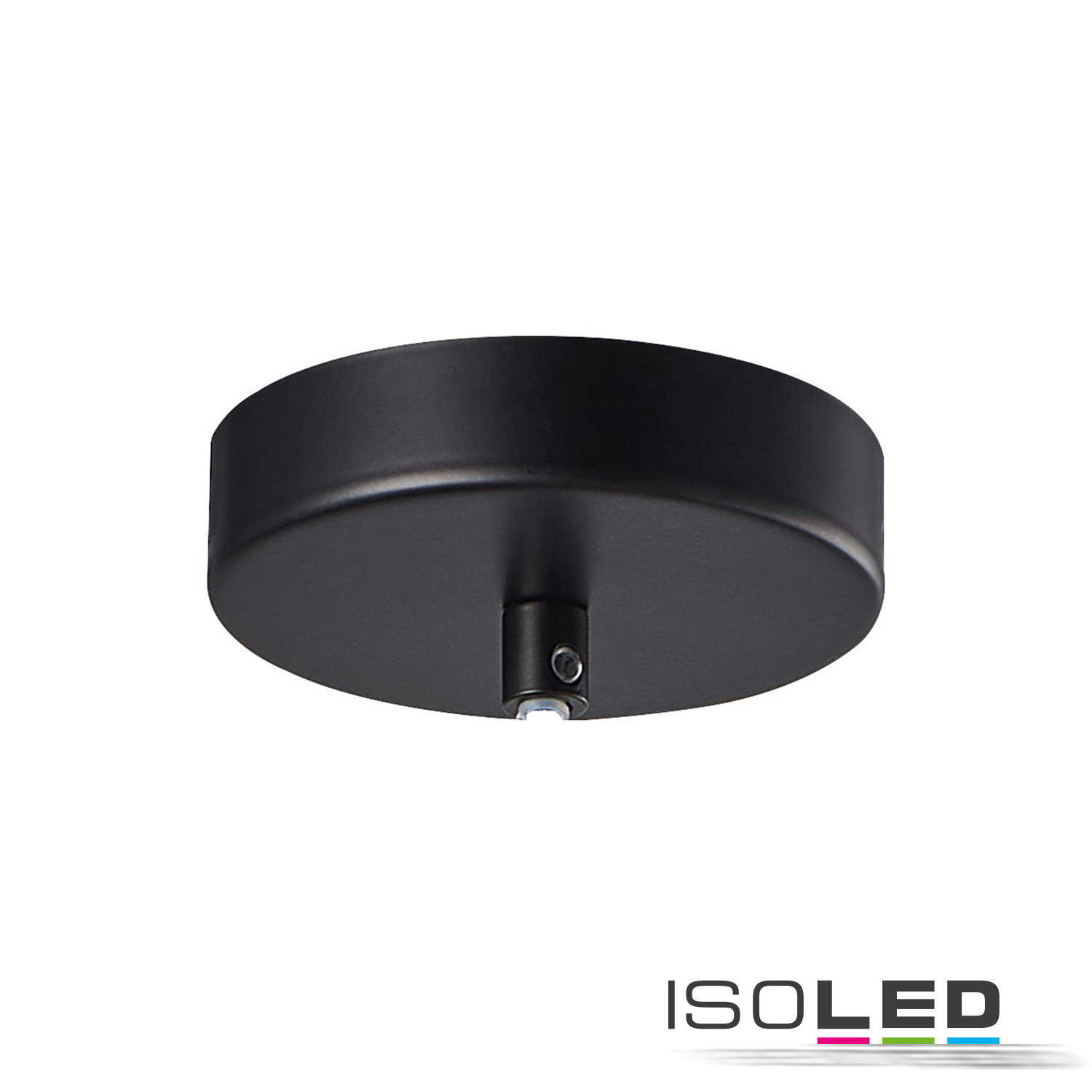 ISOLED Deckenbaldachin rund, schwarz Pic_1