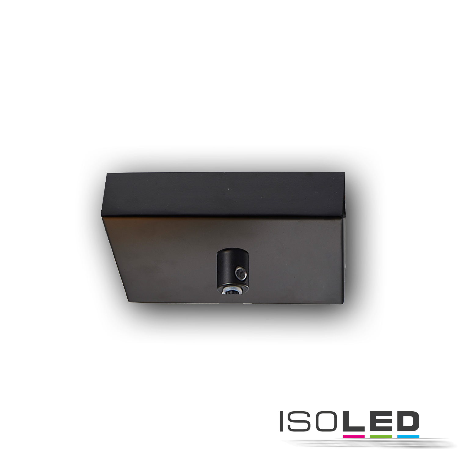 ISOLED Deckenbaldachin eckig, schwarz Pic_1