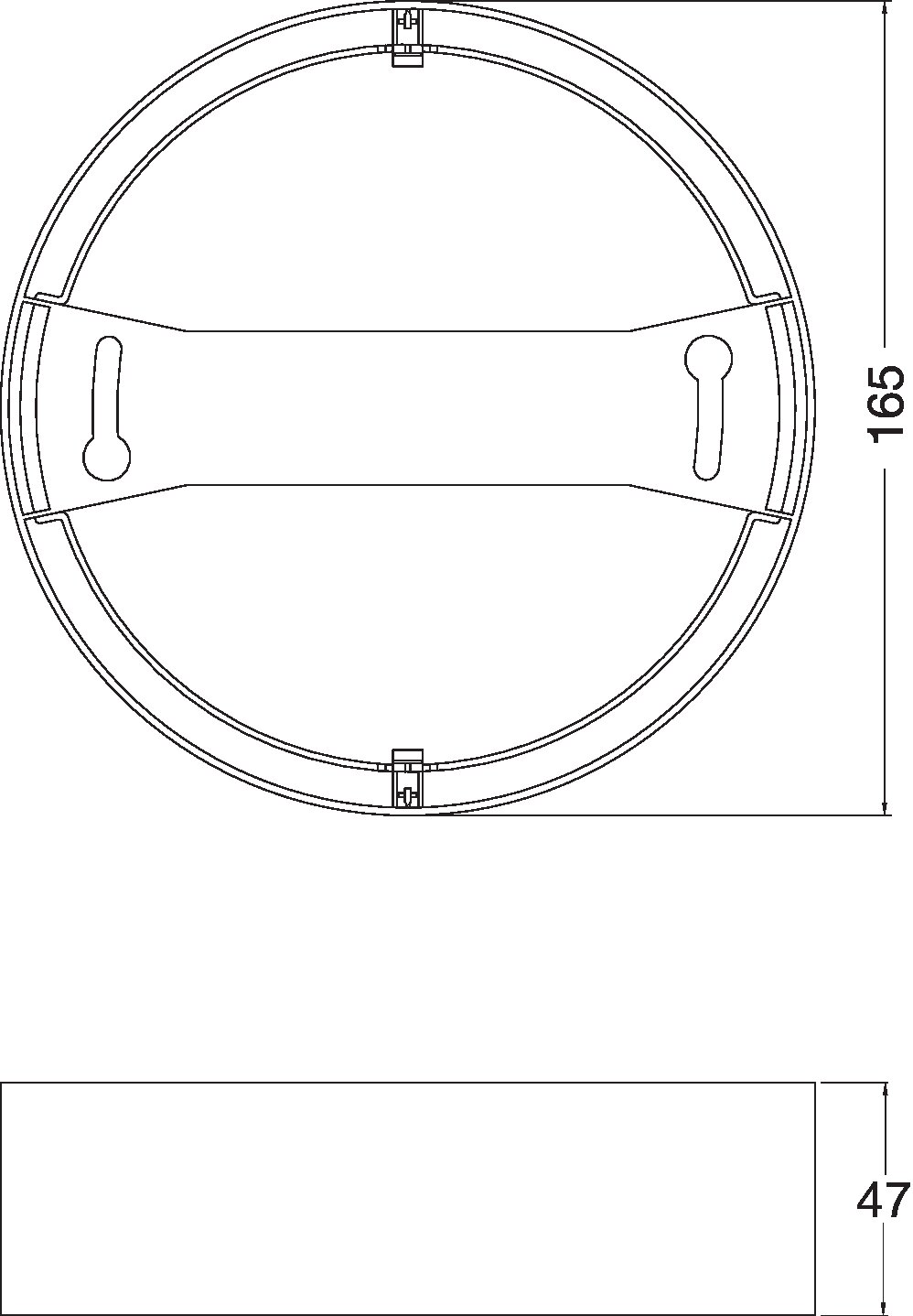 Ledvance DL IP44 FRAME DN 165 WT Pic_2