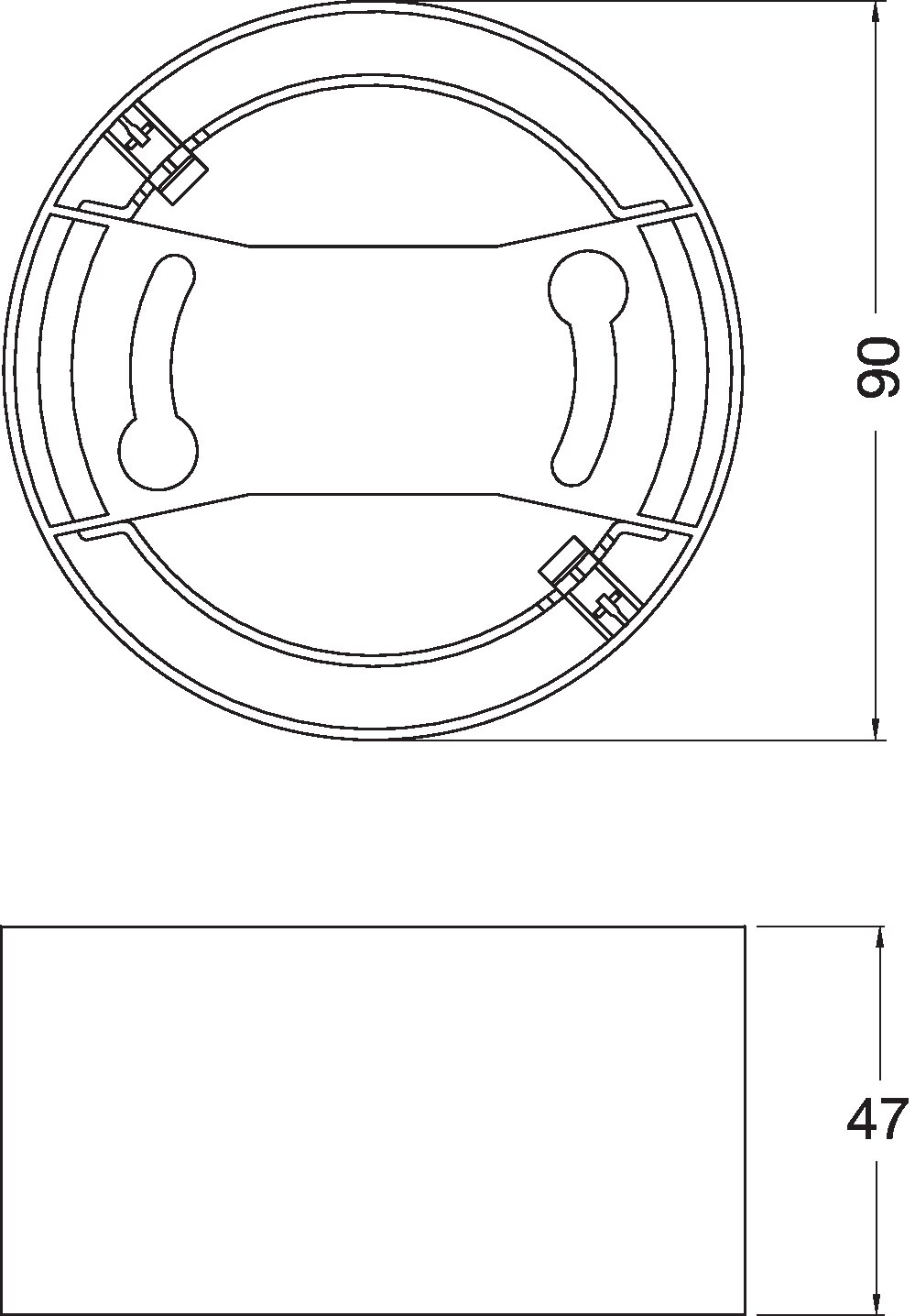 Ledvance DL IP44 FRAME DN 90 WT Pic_2