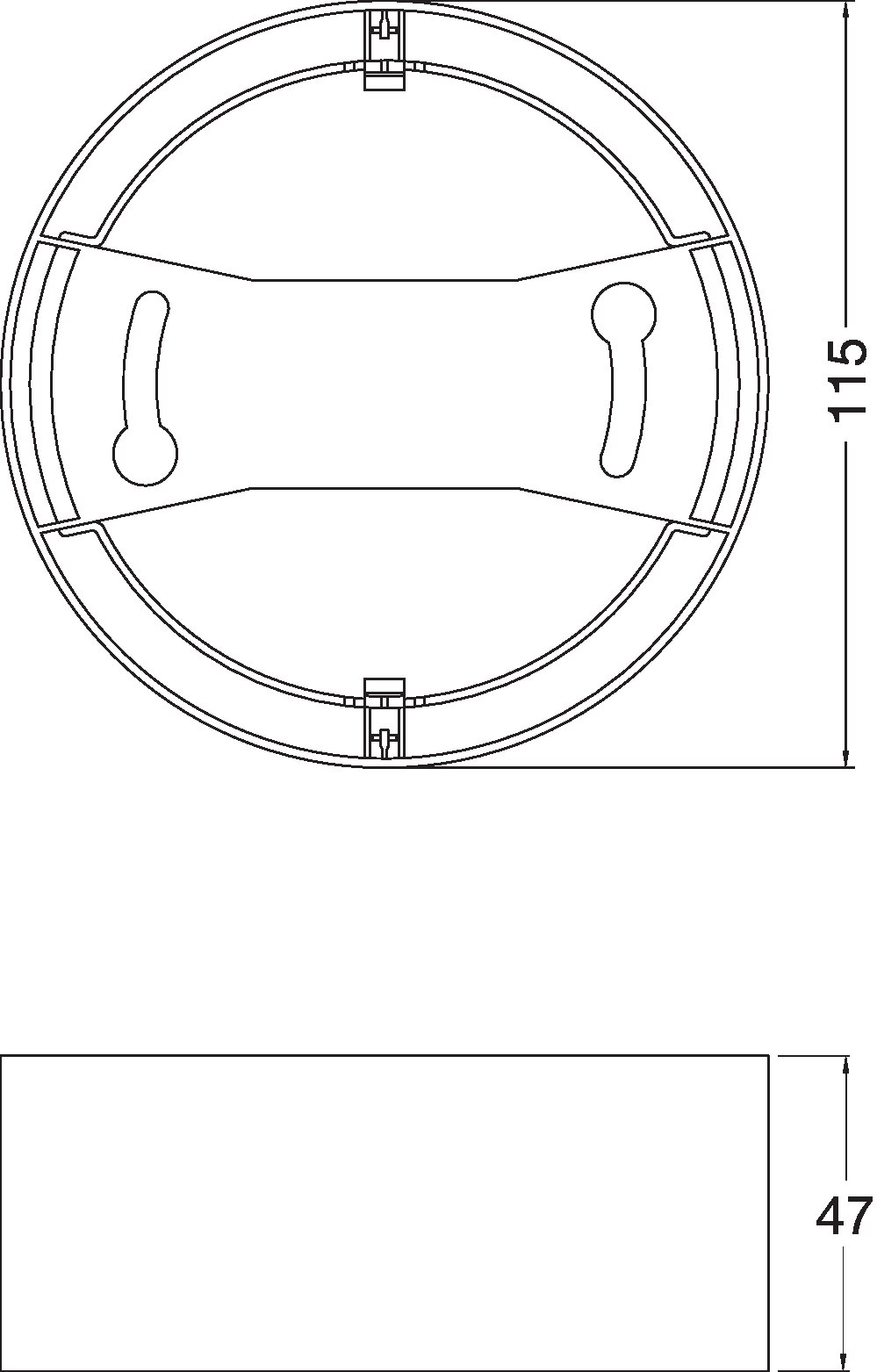 Ledvance DL IP44 FRAME DN 115 WT Pic_2