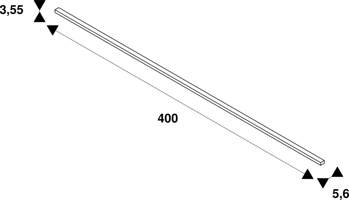 Slv S-TRACK Einbauschiene 4m weiß Pic_4