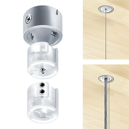 Zumtobel SUSP DOT28 WOOD CEILING SET Pic_1
