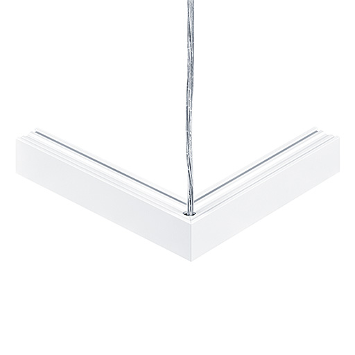 Zumtobel SUP2 TRACK U ELEC-FEED CON 48V 90° WH Pic_1