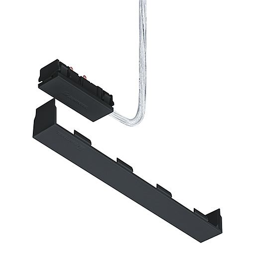 Zumtobel SUP2 TRACK U ELEC-FEED CON 48V BK Pic_1