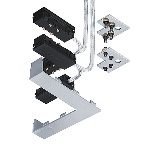 Zumtobel SUP2 TRACK H ELEC-FEED CON 48V 90° SR Pic_1