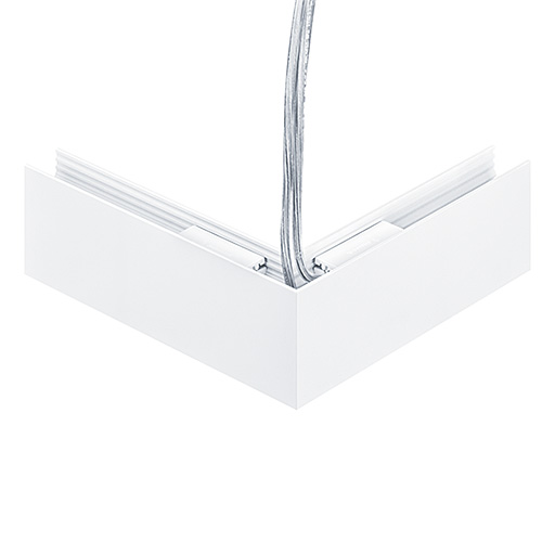 Zumtobel SUP2 TRACK H ELEC-FEED CON 48V 90° WH Pic_2