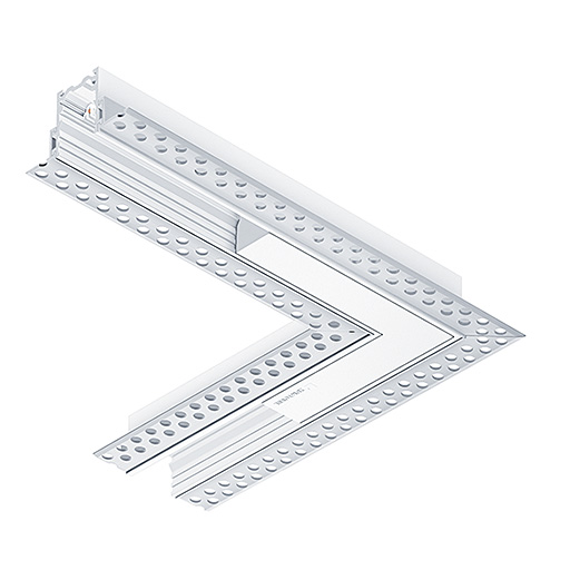 Zumtobel SUP2 TRACK U TL ELEC CON-H 48V 90° WH Pic_1