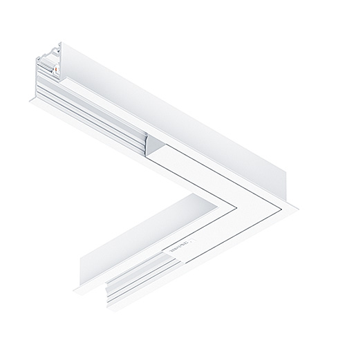 Zumtobel SUP2 TRACK U SF ELEC CON-H 48V 90° WH Pic_1