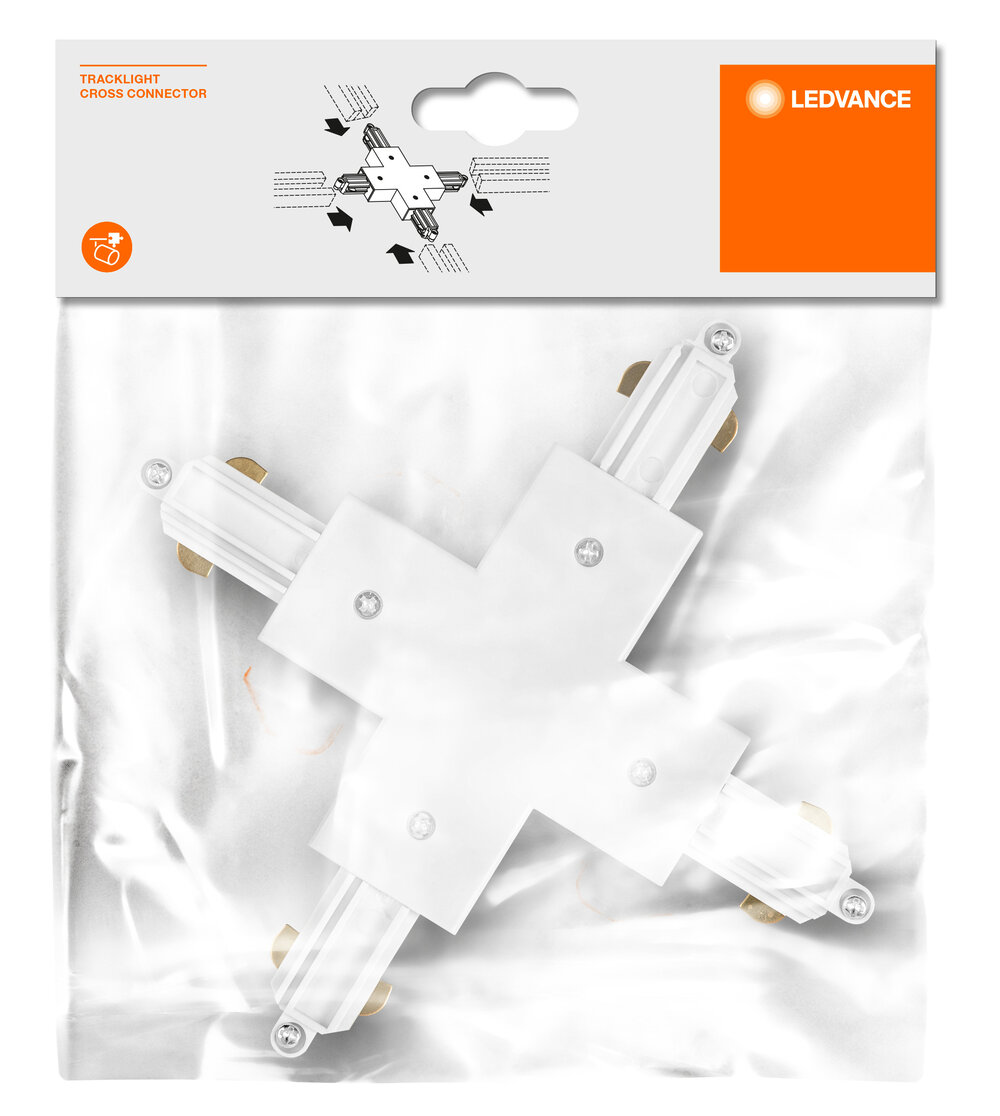 Ledvance Tracklight Cross Connector White Pic_1