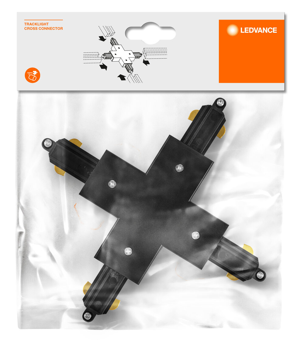 Ledvance Tracklight Cross Connector Black Pic_1
