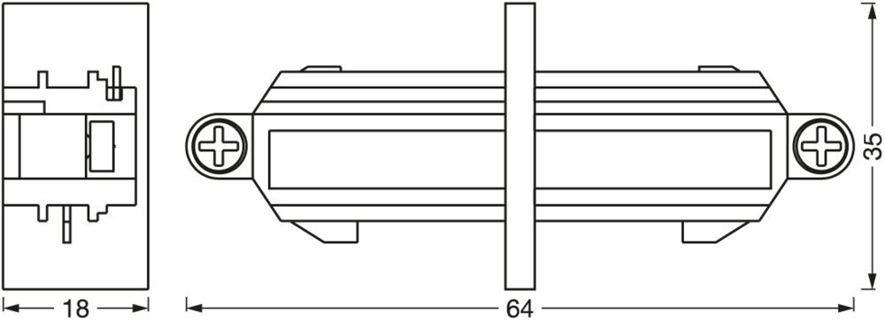 Ledvance Tracklight Linear Connector Black Pic_2