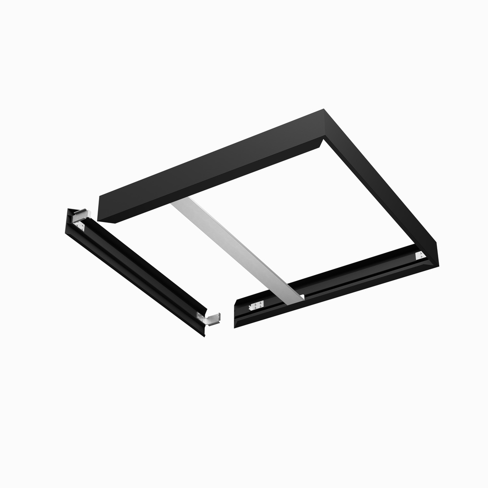 Ledvance PANEL 625 SURFACE MOUNT KIT H75 BK Pic_1