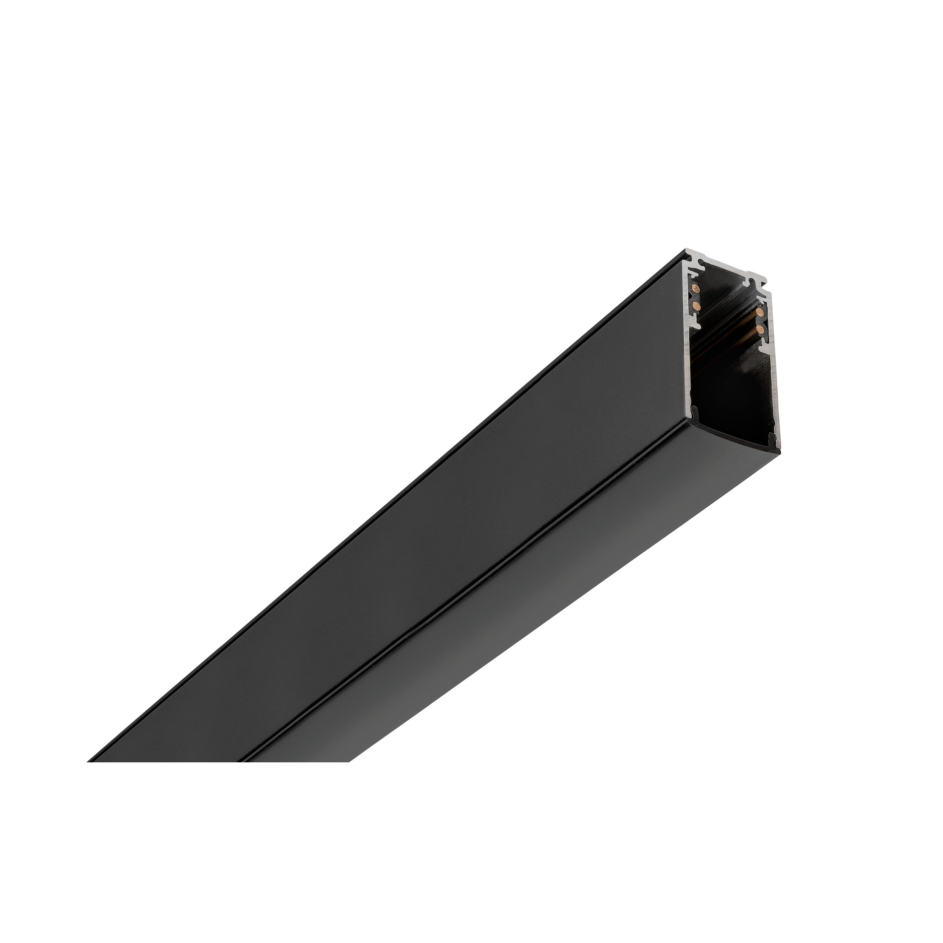 Slv 48V TRACK 1m A.Schiene tief DALI schwarz Pic_2