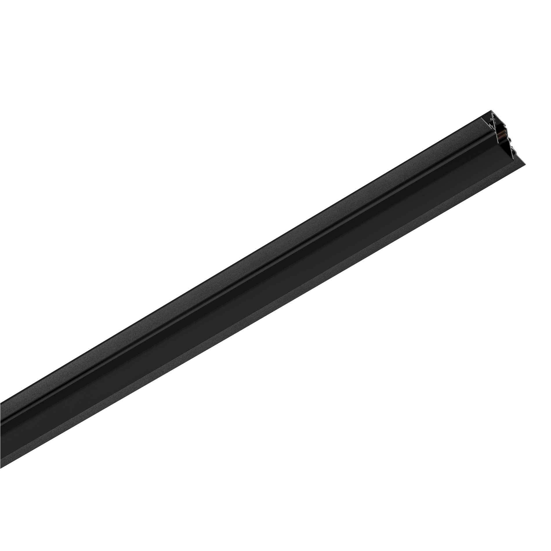 Slv 48V TRACK 3m Einbauschiene DALI schwarz Pic_1